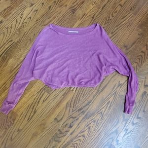 Crop Knit Shirt